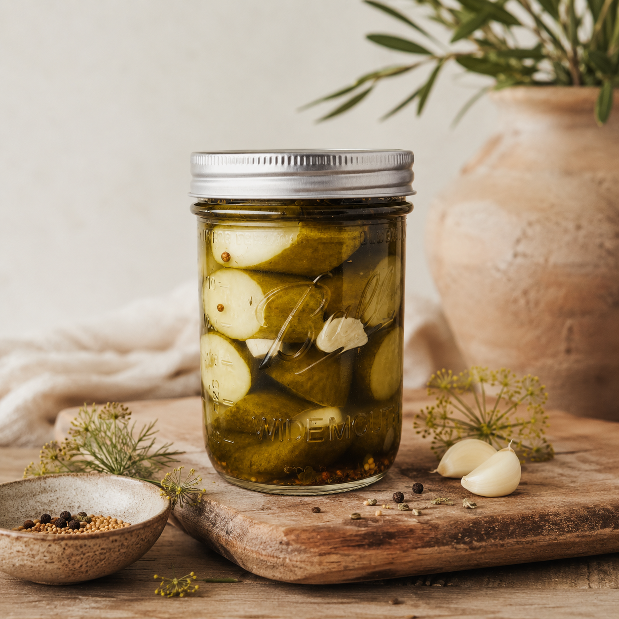 Cucumber pickles